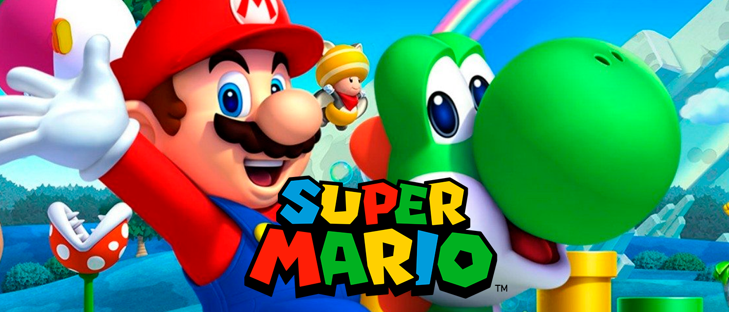 Banner Super Mario